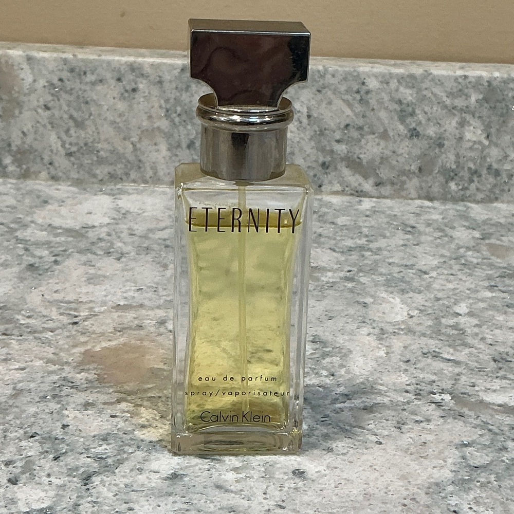 Calvin Klein Fragrance Eternity 1oz Yellow Eau de Parfum Spray Floral For Women